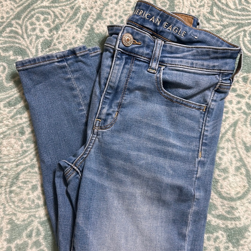 American Eagle next level stretch skinny jeans size 8
